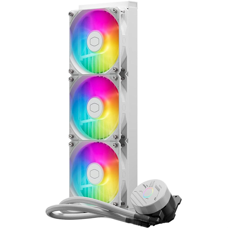 Cooler Master Liquid Cooler 360L MASTERLIQUID CORE ARGB White Cooler Master Liquid Cooler 360L MASTERLIQUID CORE ARGB White